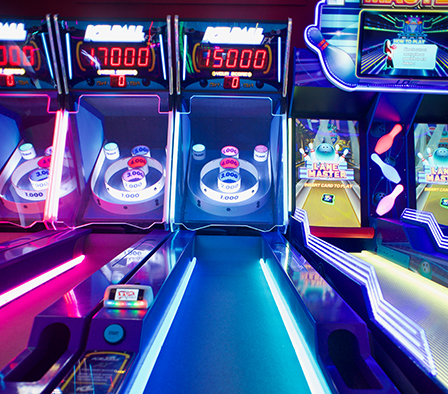 Skee ball arcade