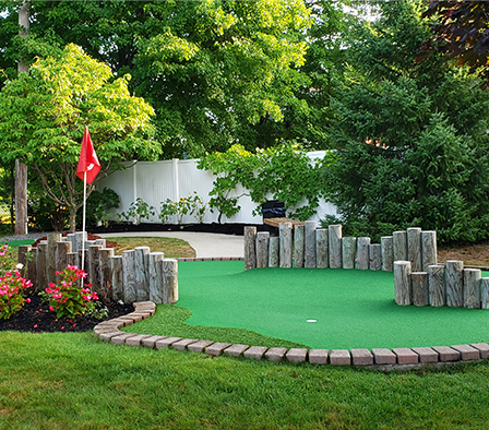 Mini Golf Course Hole